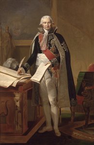 Jean-Baptiste de Nompere de Champagny (1756-1834) hertug av Cadore, etter et maleri av Theodore Rousseau (1812-67) bestilt i 1853
